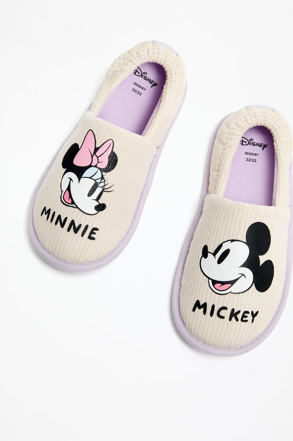 Zapatilla de casa Mickey e Minnie ©Disney