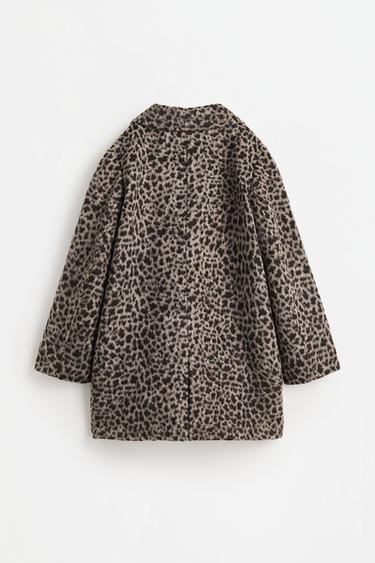 Synthetic wool coat — Leopard 2