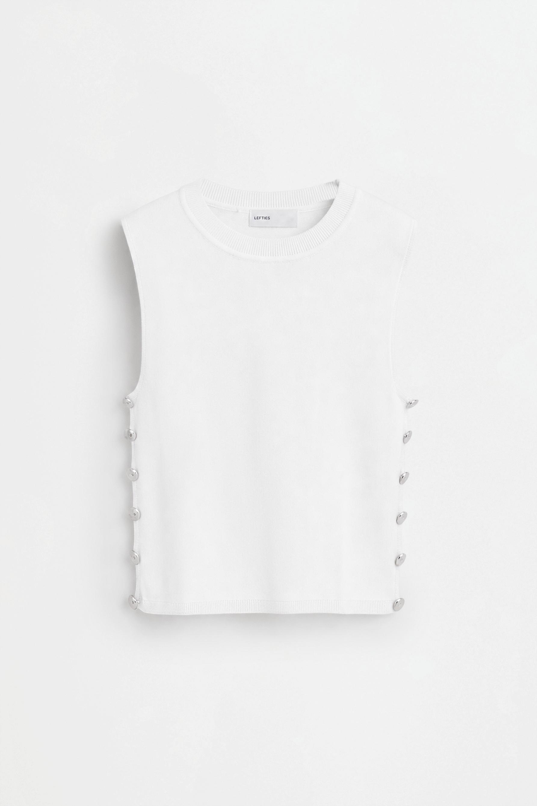 Side button top — WHITE