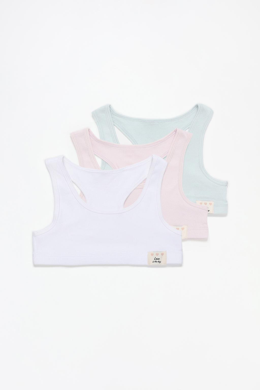 3-pack of ribbed tops