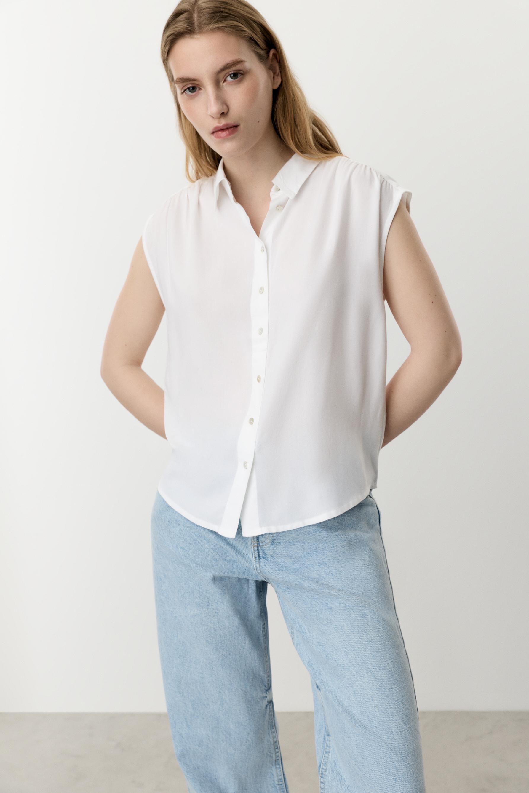 Camisa sin mangas