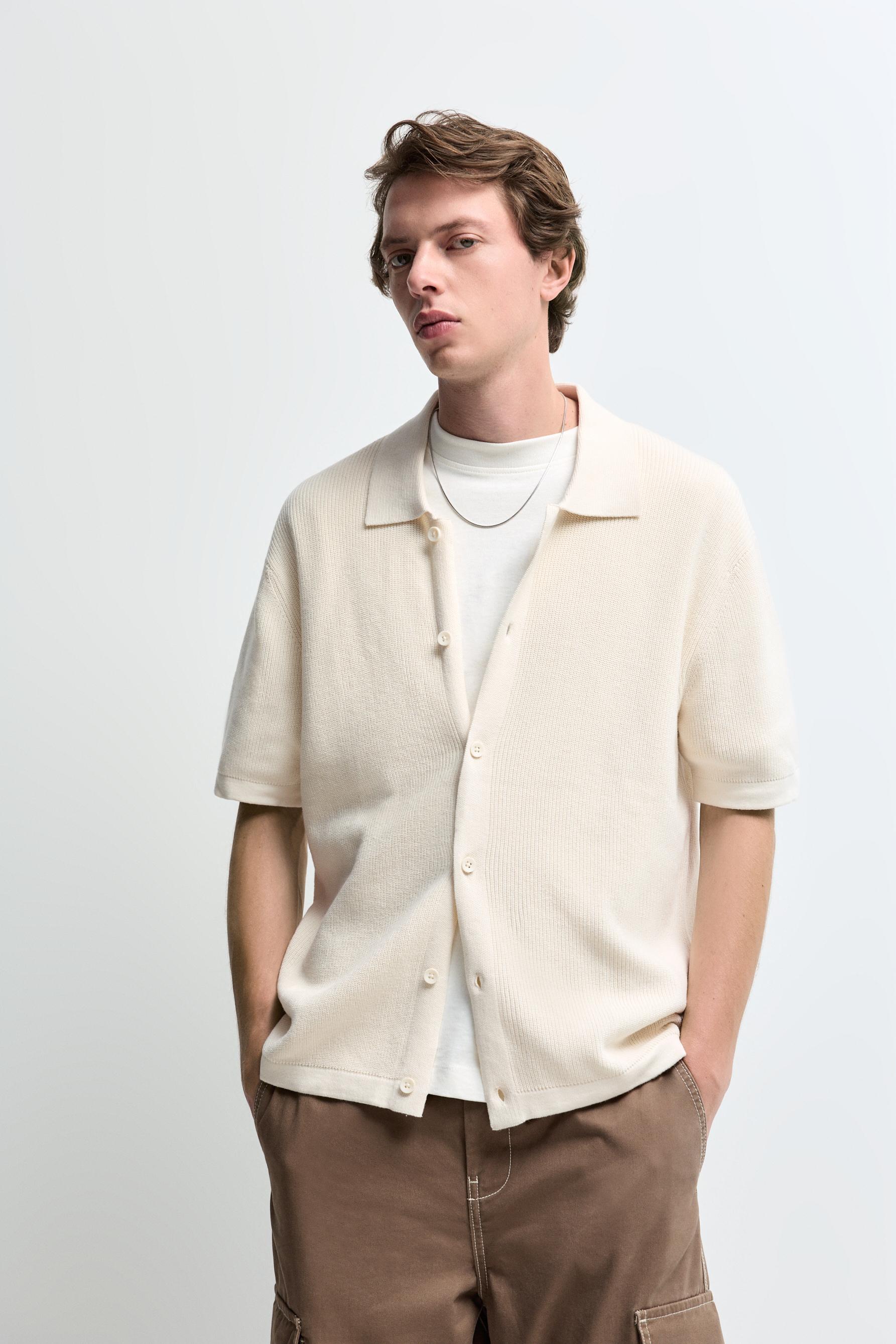 Camisa punto estructura