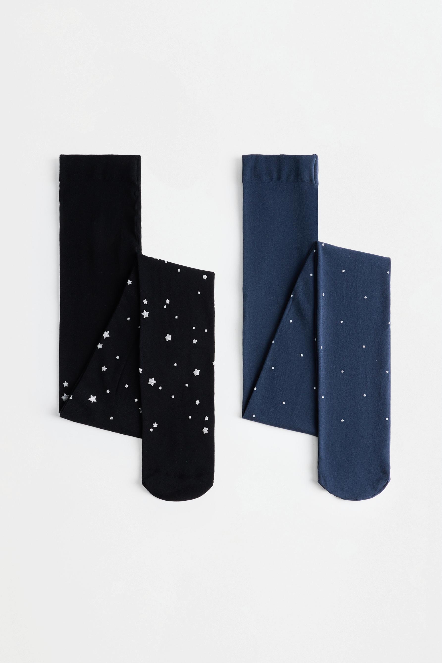 Medias estampados brillantes 50 DEN (Pack 2)
