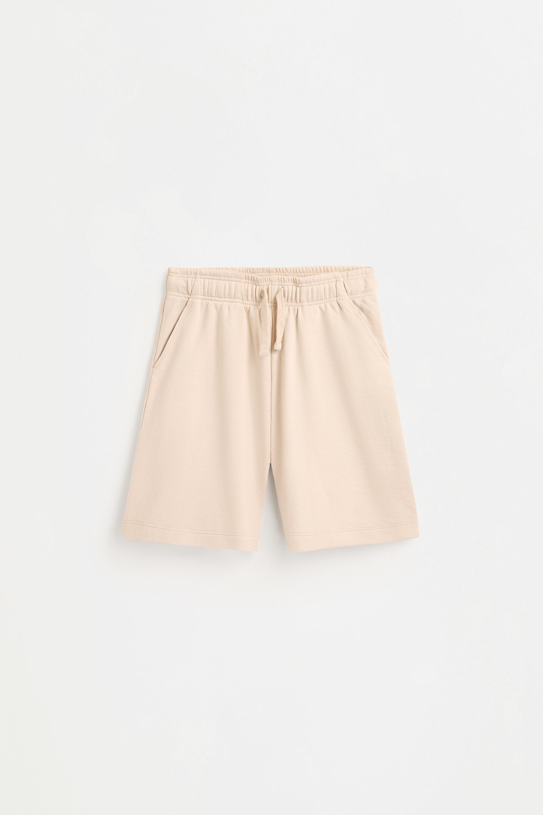 Vest top and Bermuda shorts co-ord — BEIGE