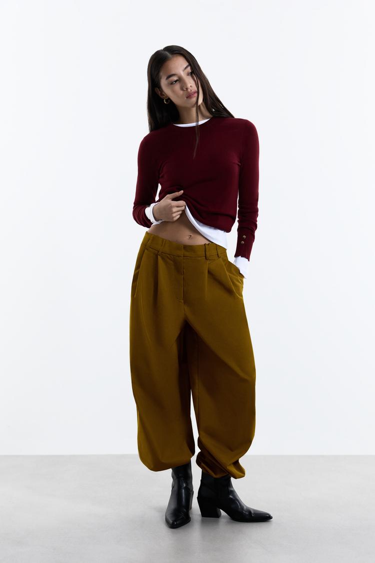 Sarouel trousers — KHAKI