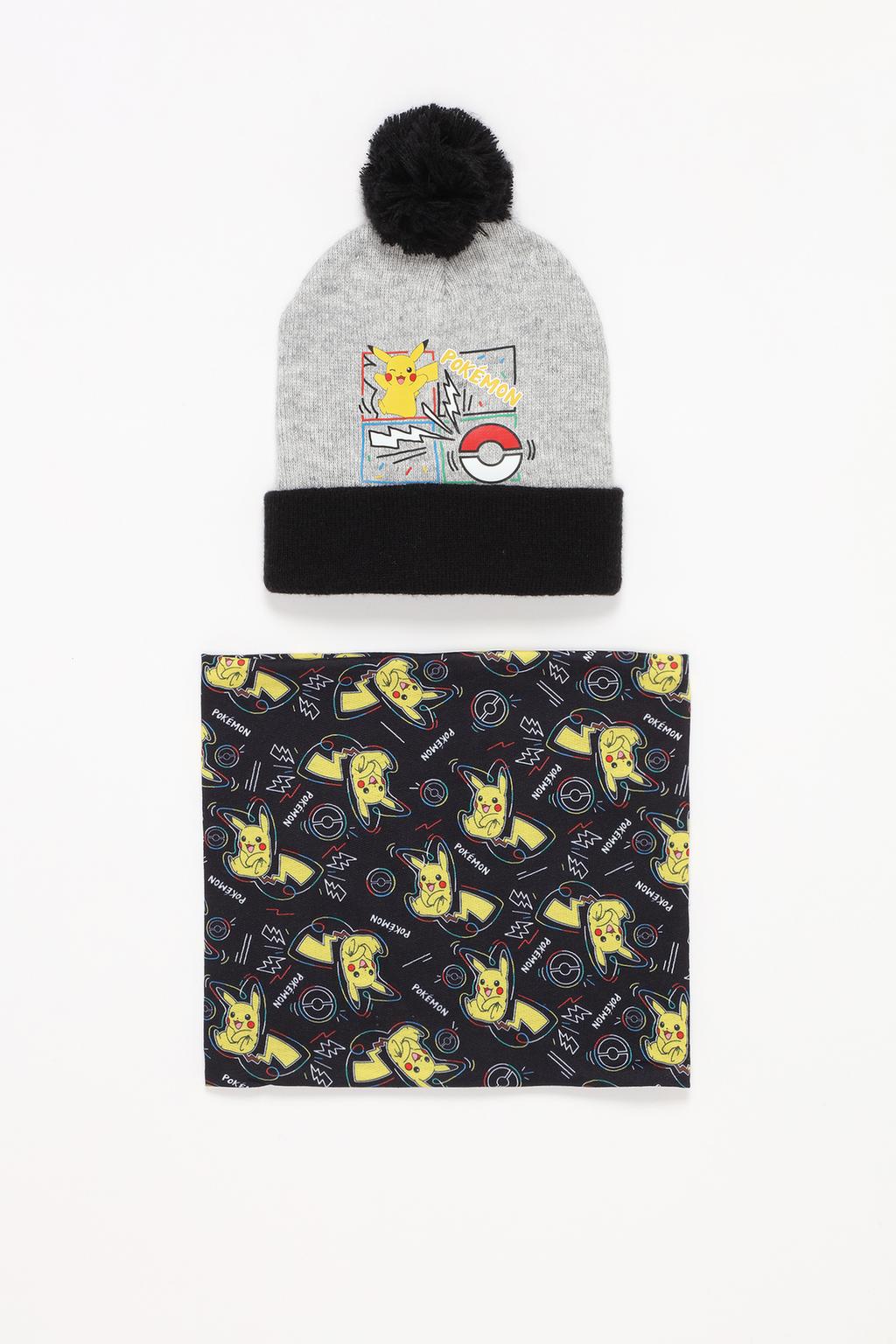 Pokémon™ Pikachu beanie and snood set