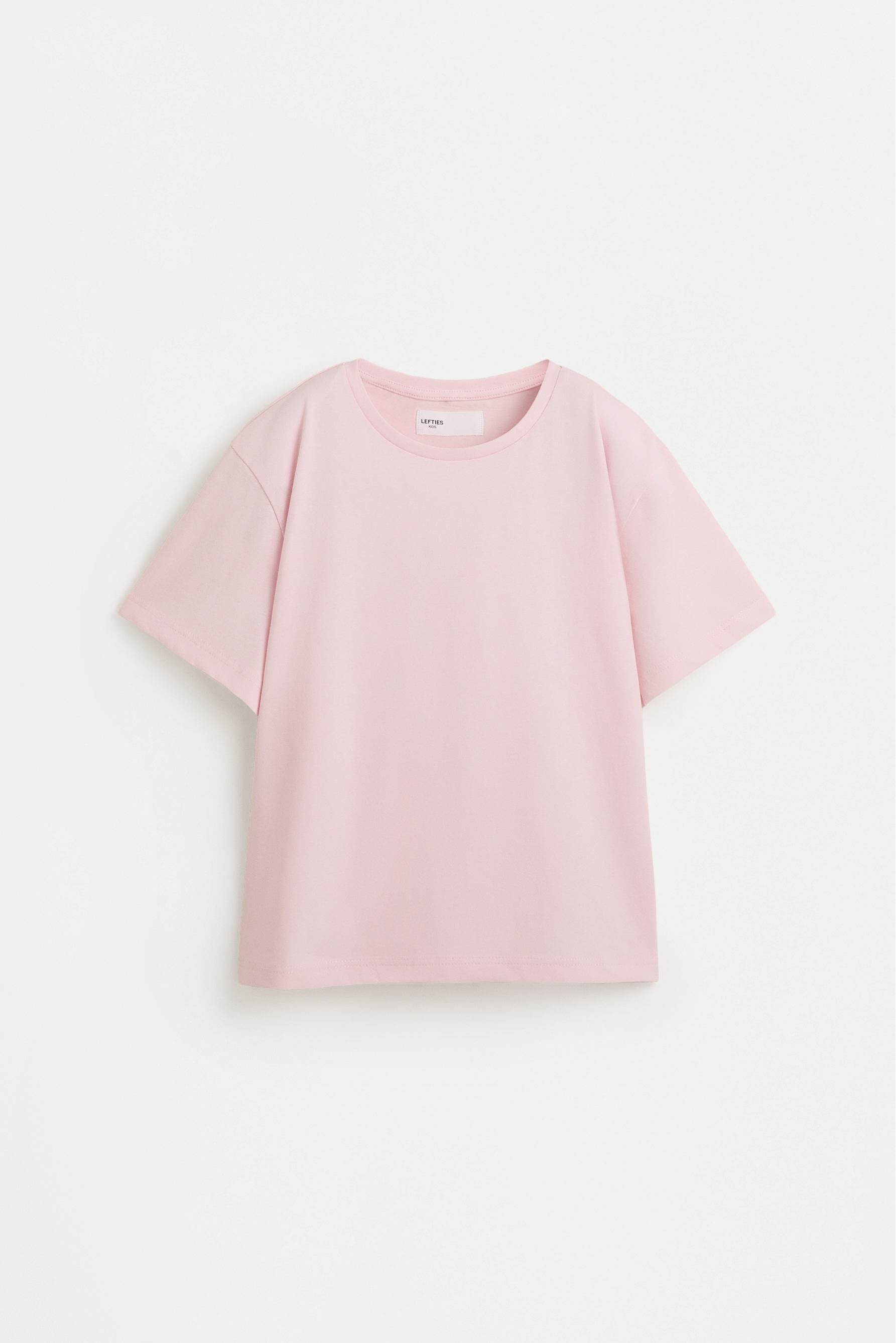 4-pack of plain T-shirts — PASTEL PINK