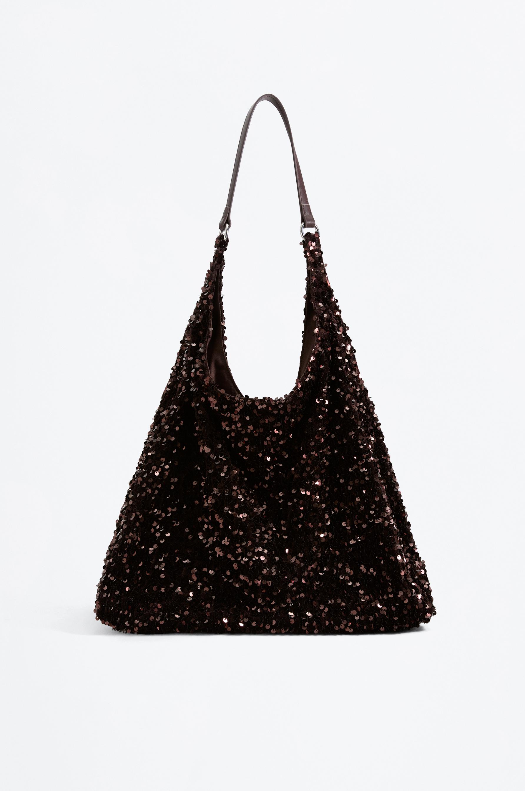 Bolso shopper lentejuelas