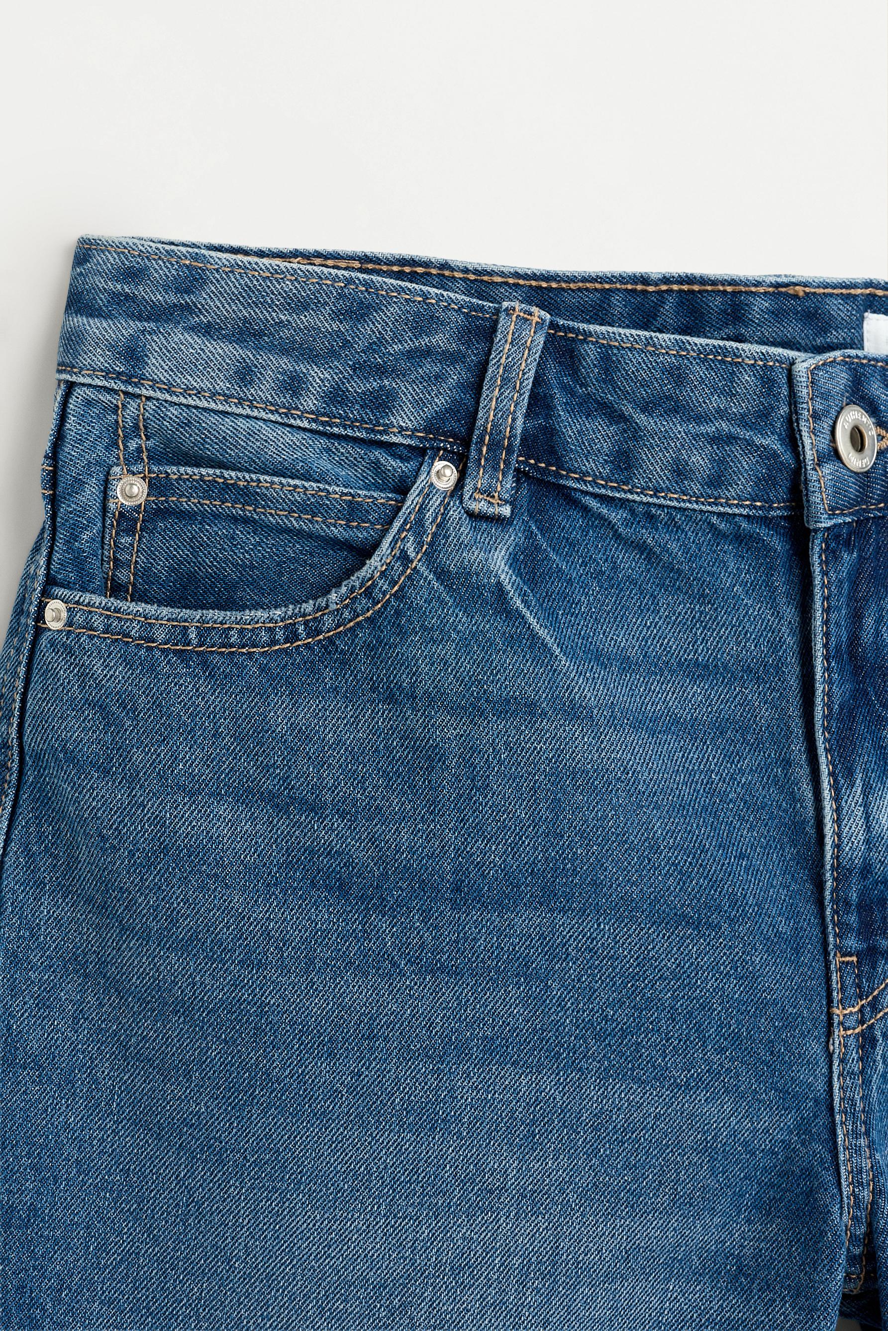 Denim Jorts — DARK BLUE