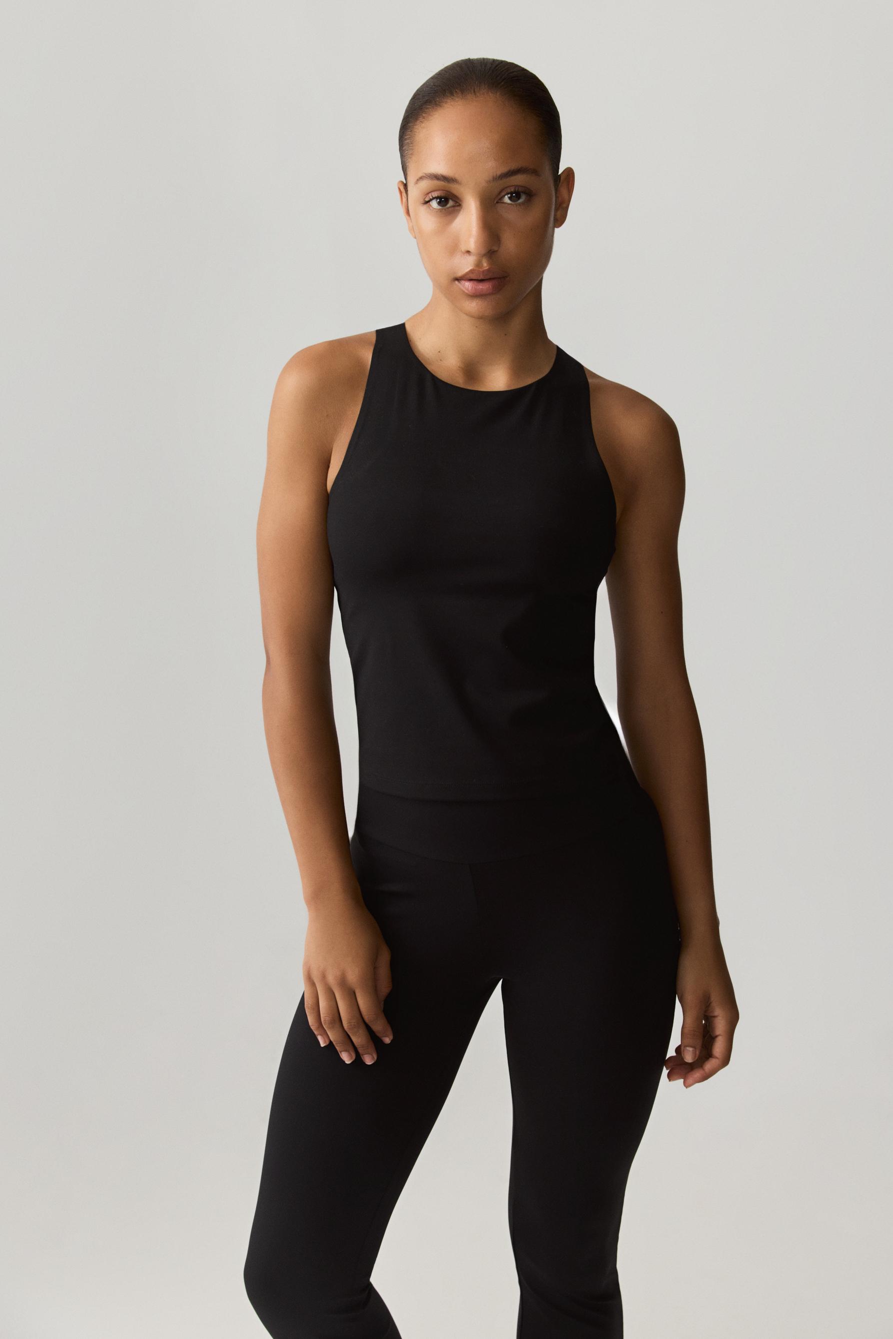 Camiseta deportiva con top interior