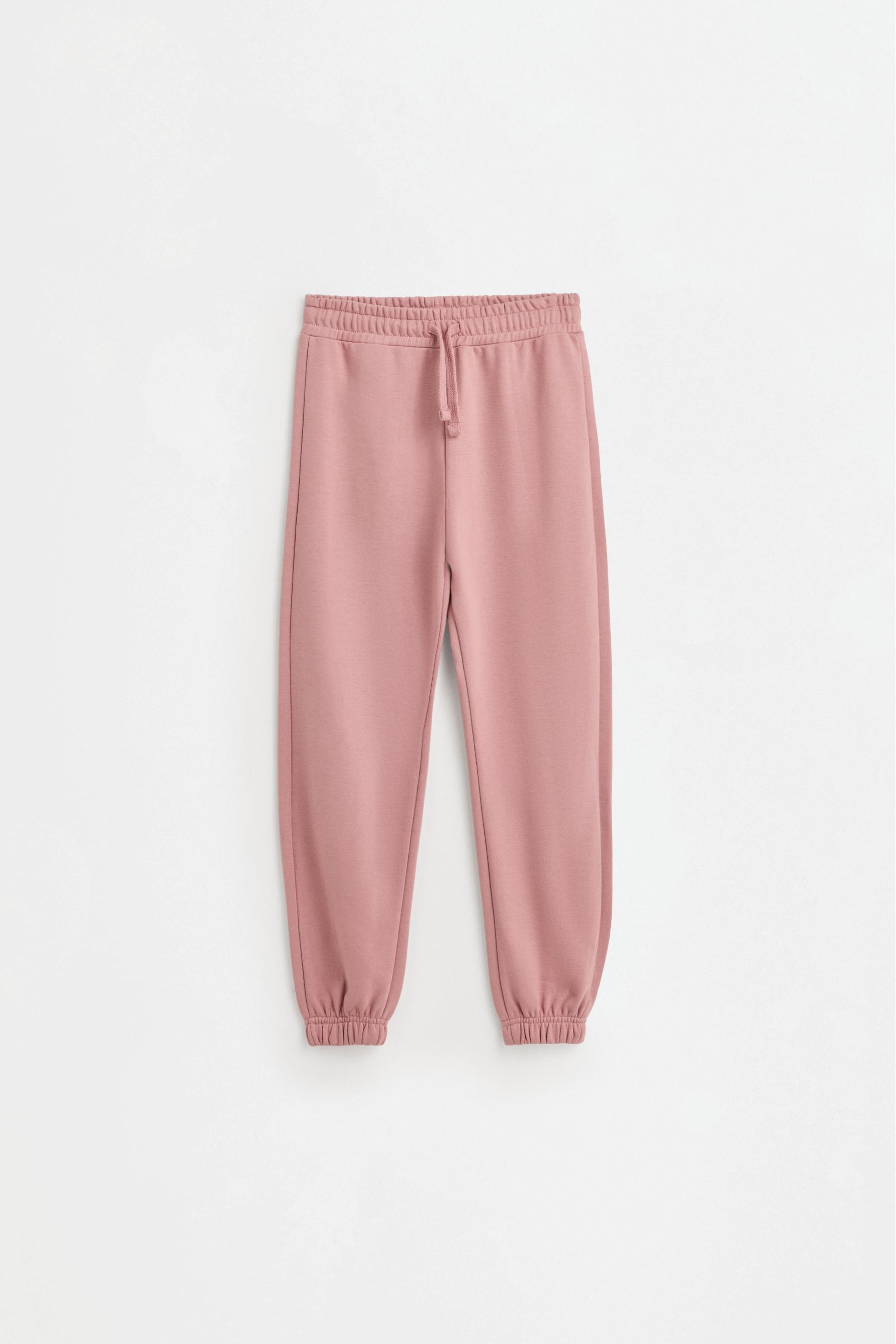 Plush joggers — ROSE PINK