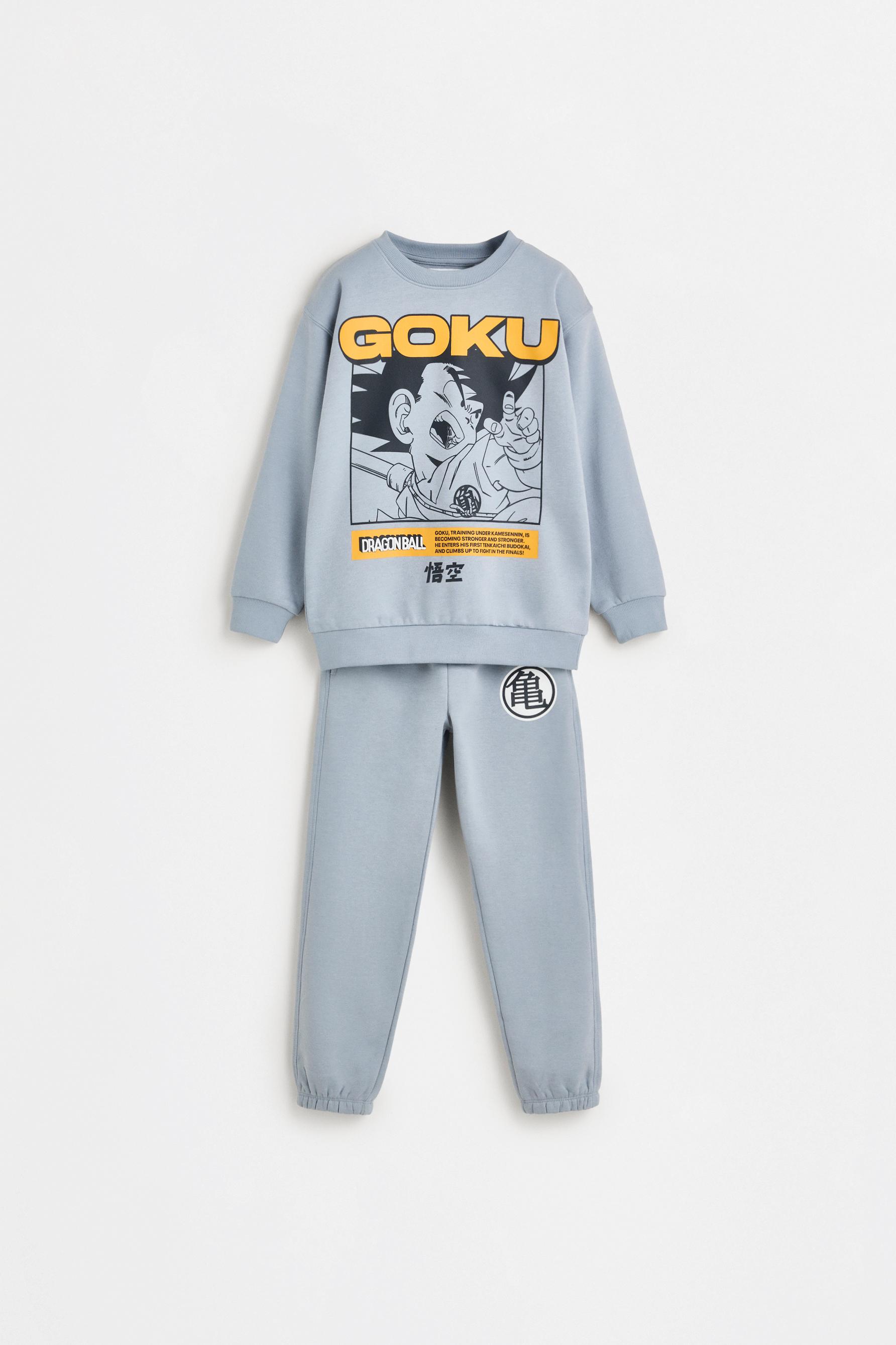 Set Goku Dragon Ball ©Bird Studio sudadera y pantalón felpa