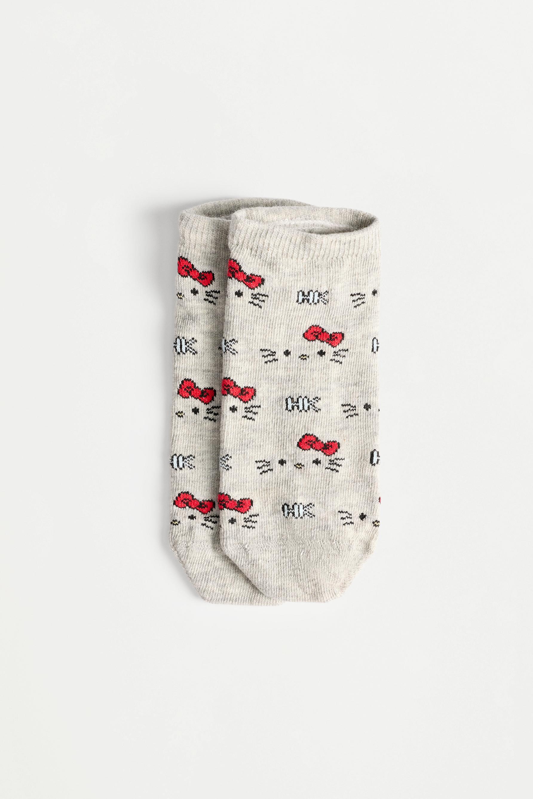 Hello Kitty ©SANRIO ankle socks (4-pack) — LILAC