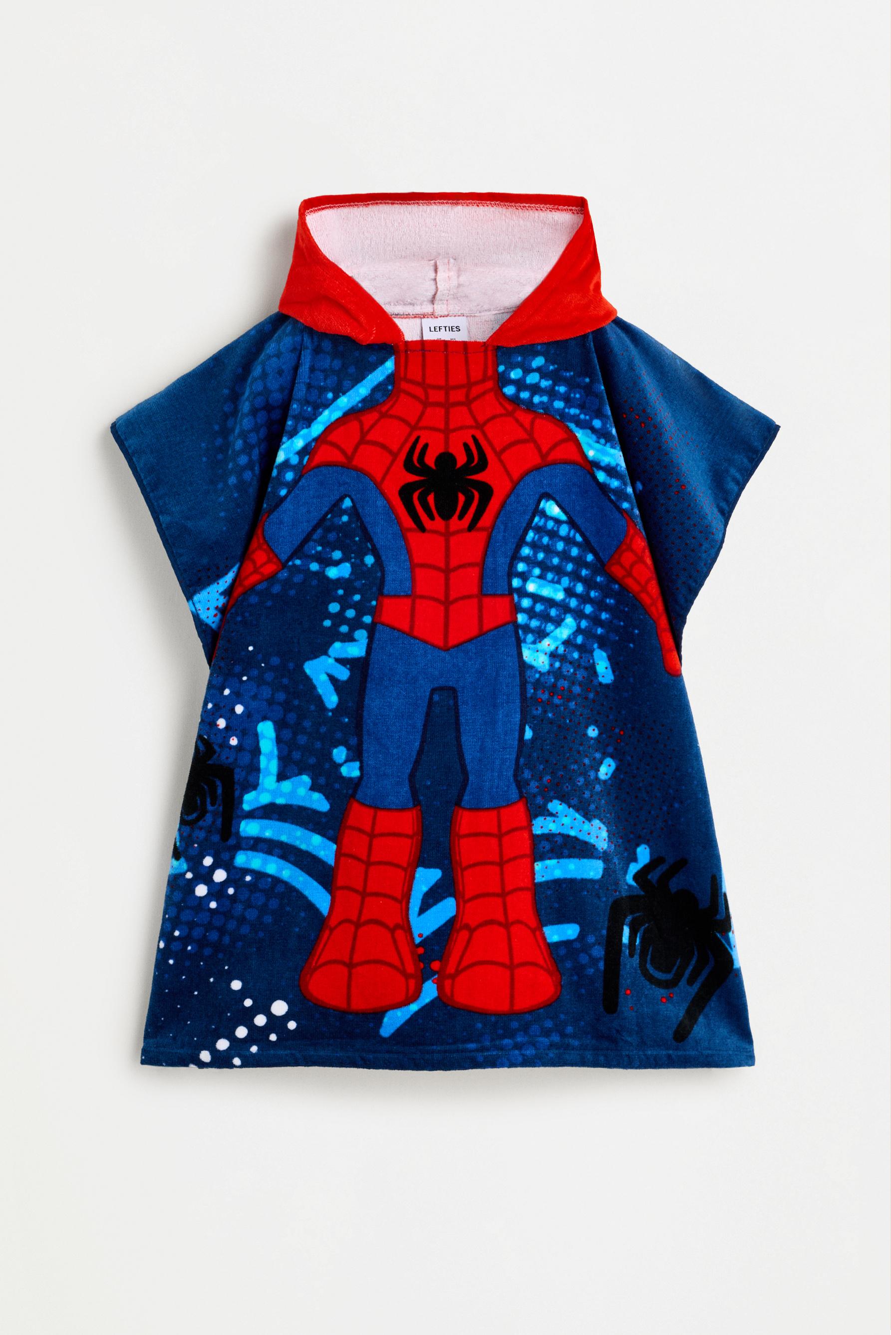 Spiderman ©Marvel poncho towel — RED/NAVY