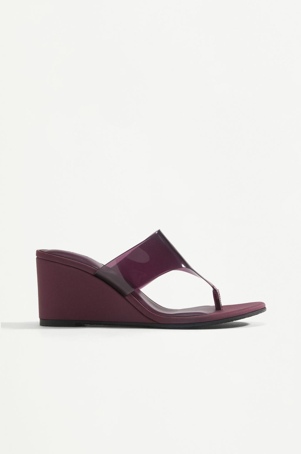 Vinyl platform sandals – Lefties – صورة المنتج
