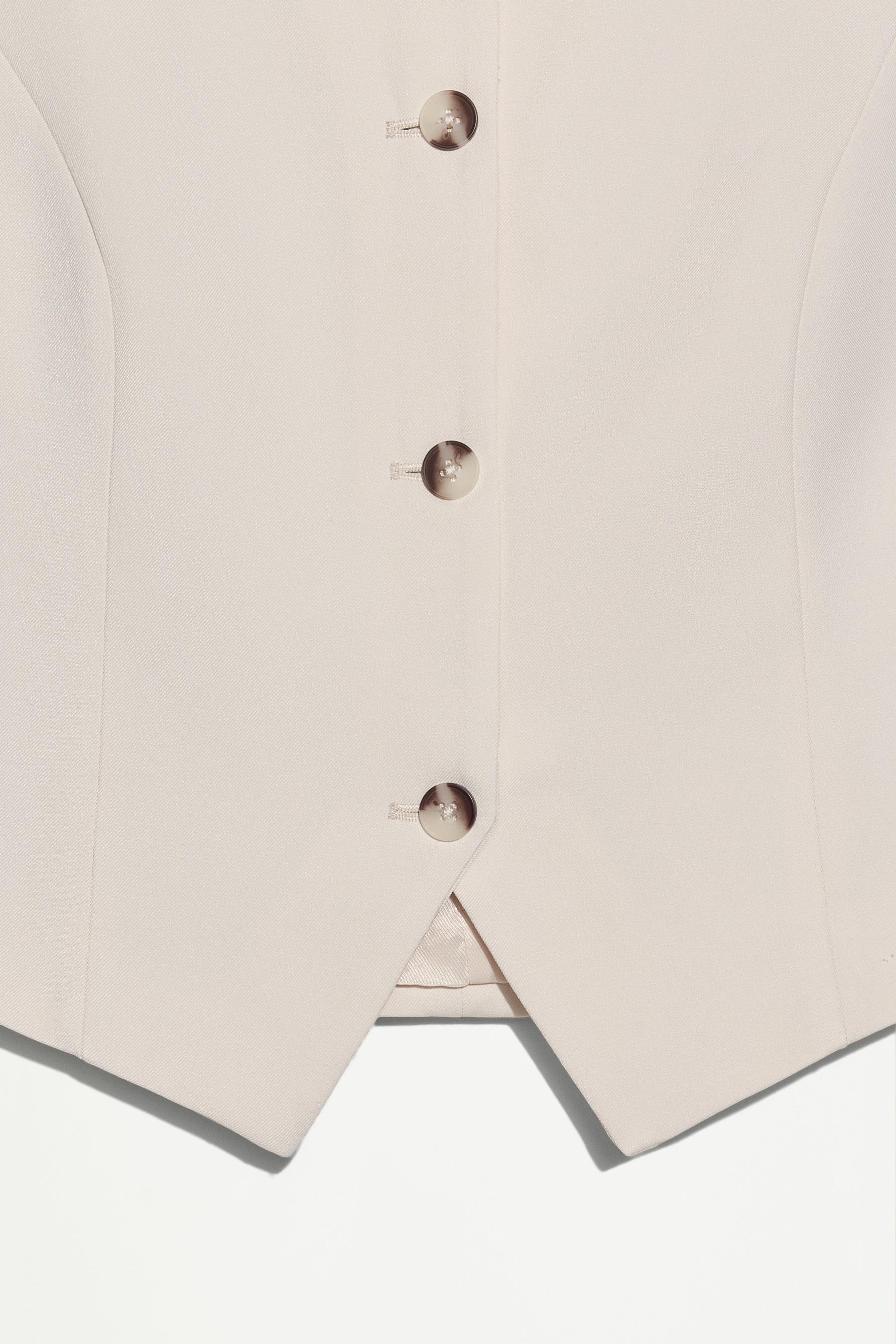 Basic vest — IVORY