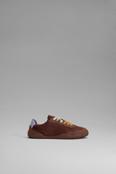 Combined barefoot sneakers — BROWN 1