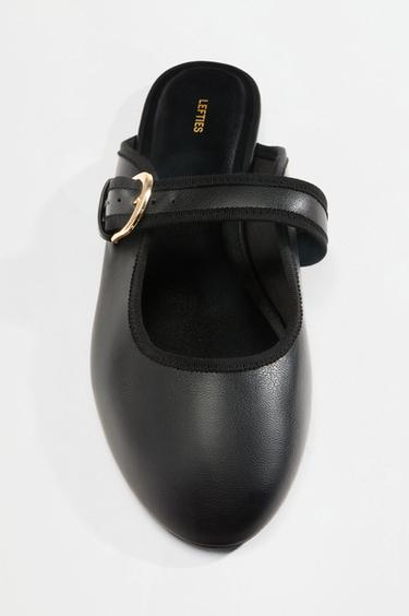 Slingback ballet flats — BLACK 3