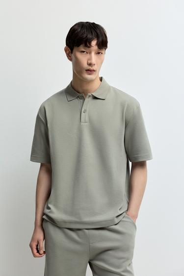 Basic polo shirt — GREEN 8