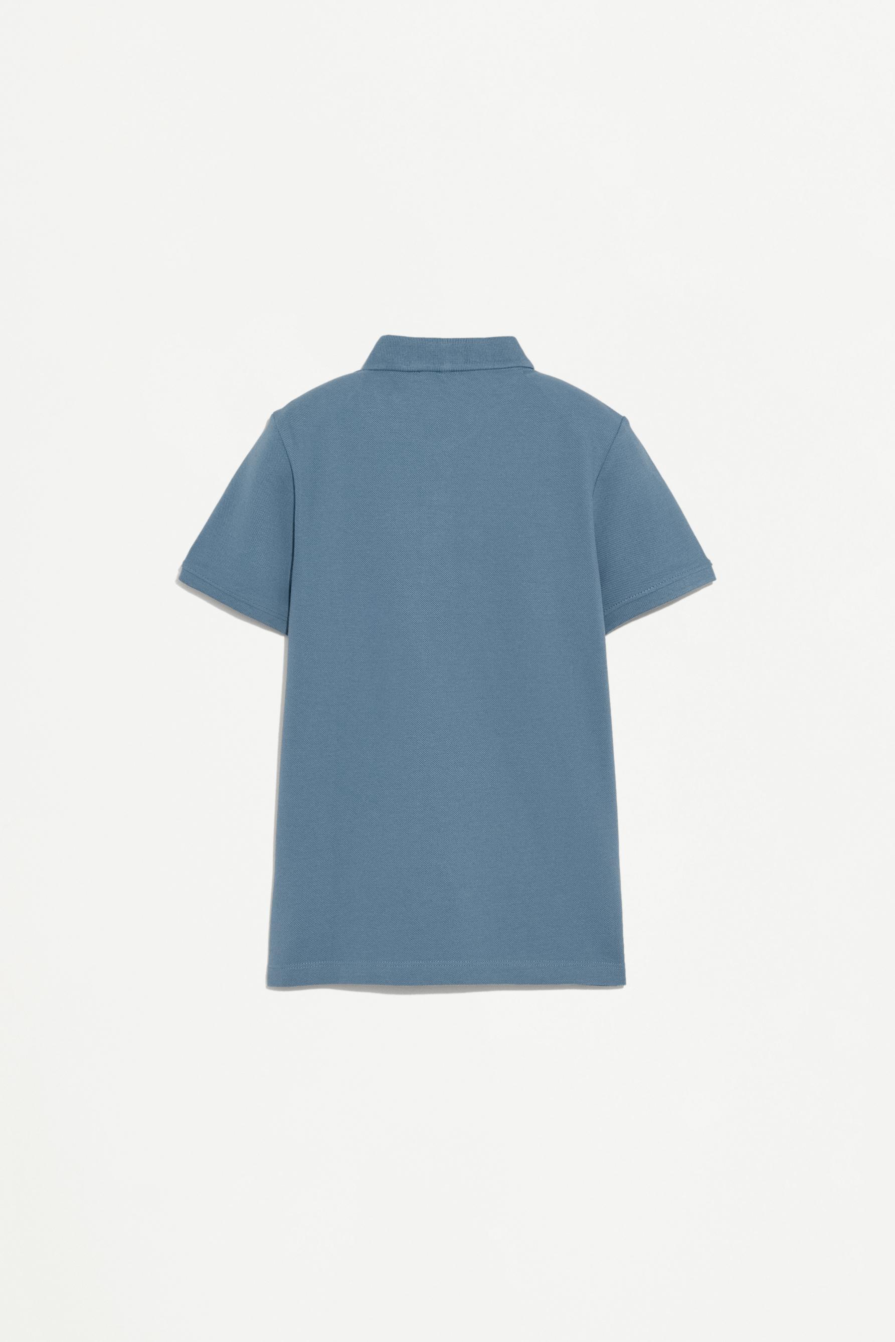 Basic polo shirt — FADED BLUE