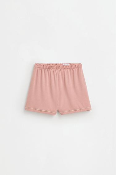 Short shirt-style pyjamas — PASTEL PINK 8