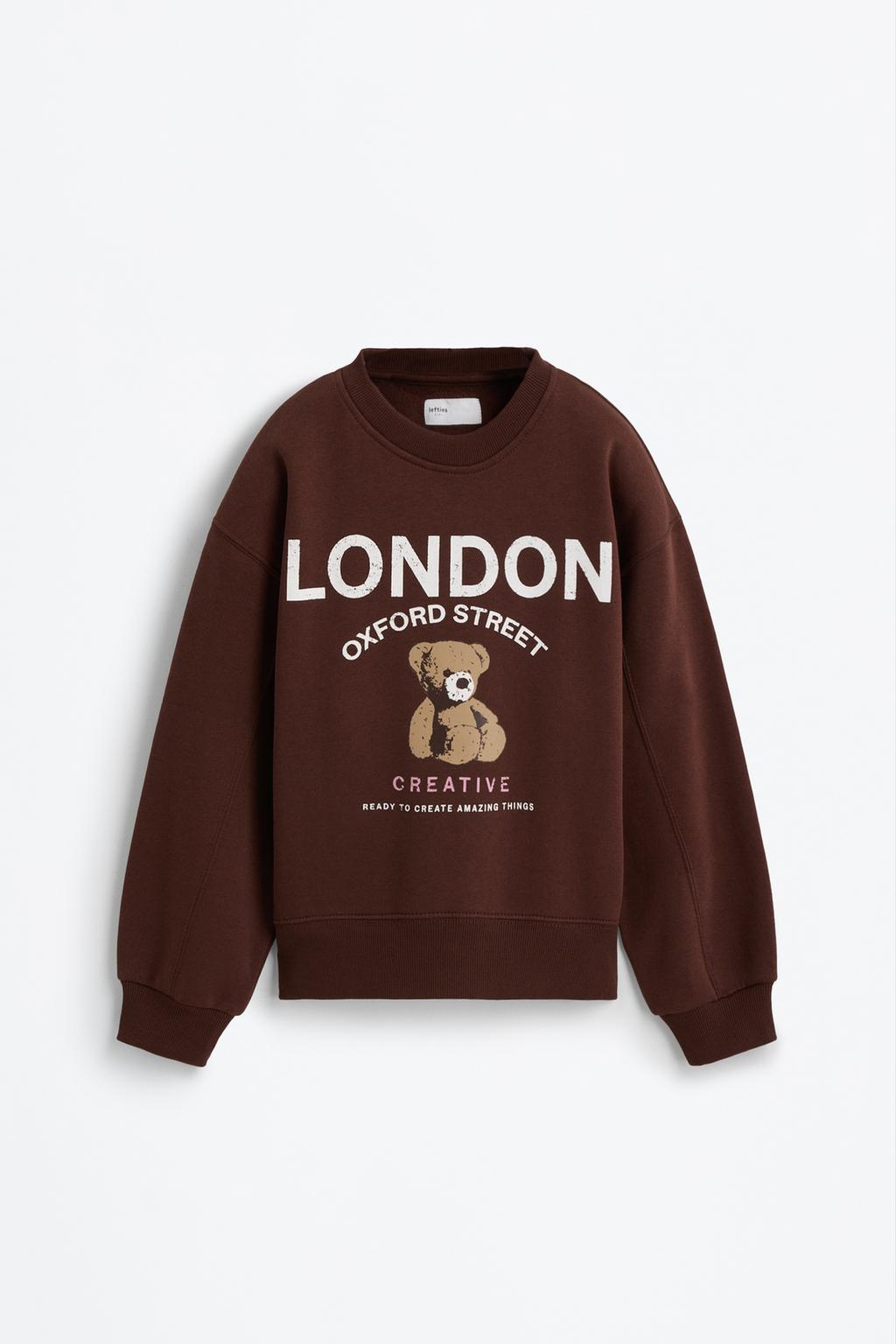 Baskılı sweatshirt