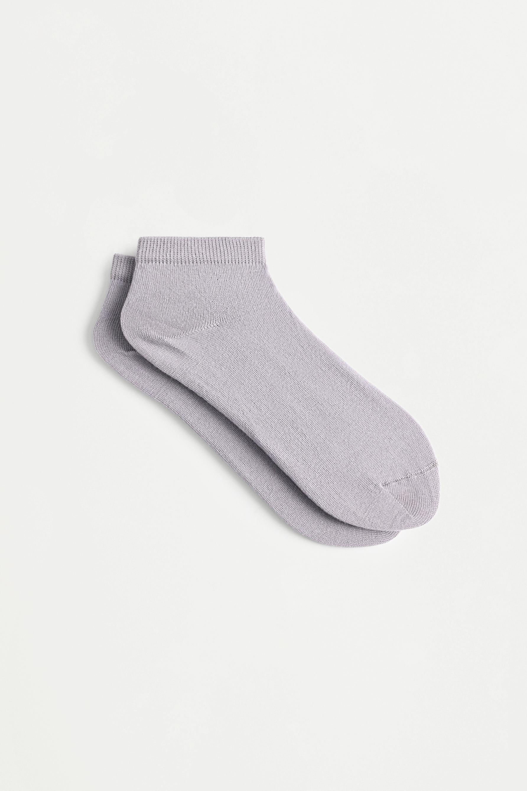 Ankle socks (Pack 7) — MEDIUM PINK