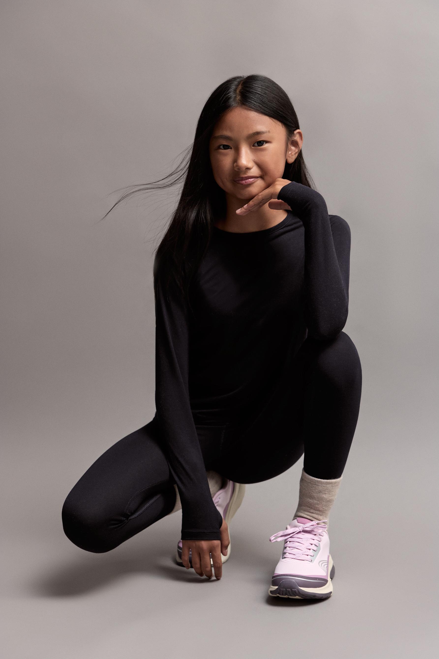 LIGHT WEIGHT Thermal Comfort T-Shirt — BLACK