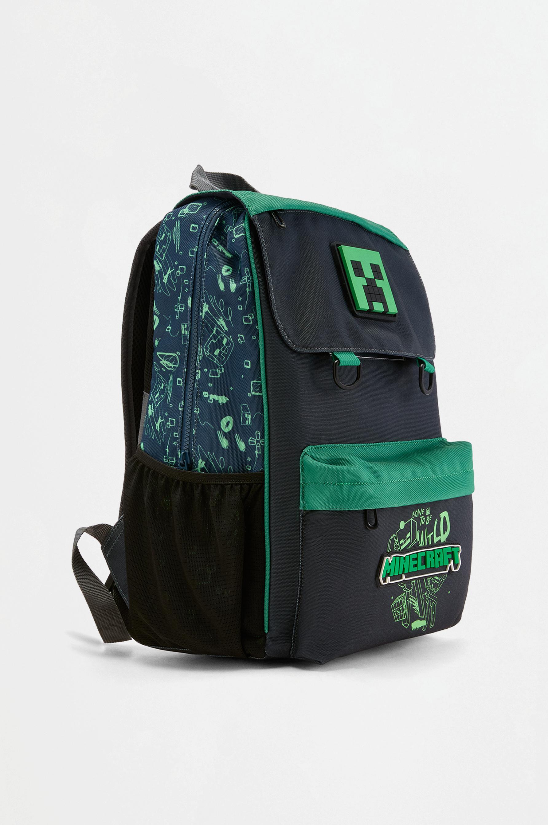 Minecraft backpack — GREEN