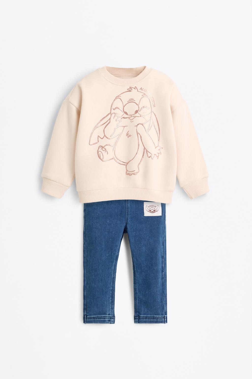 Conjunto Stitch ©Disney sudadera y jegging
