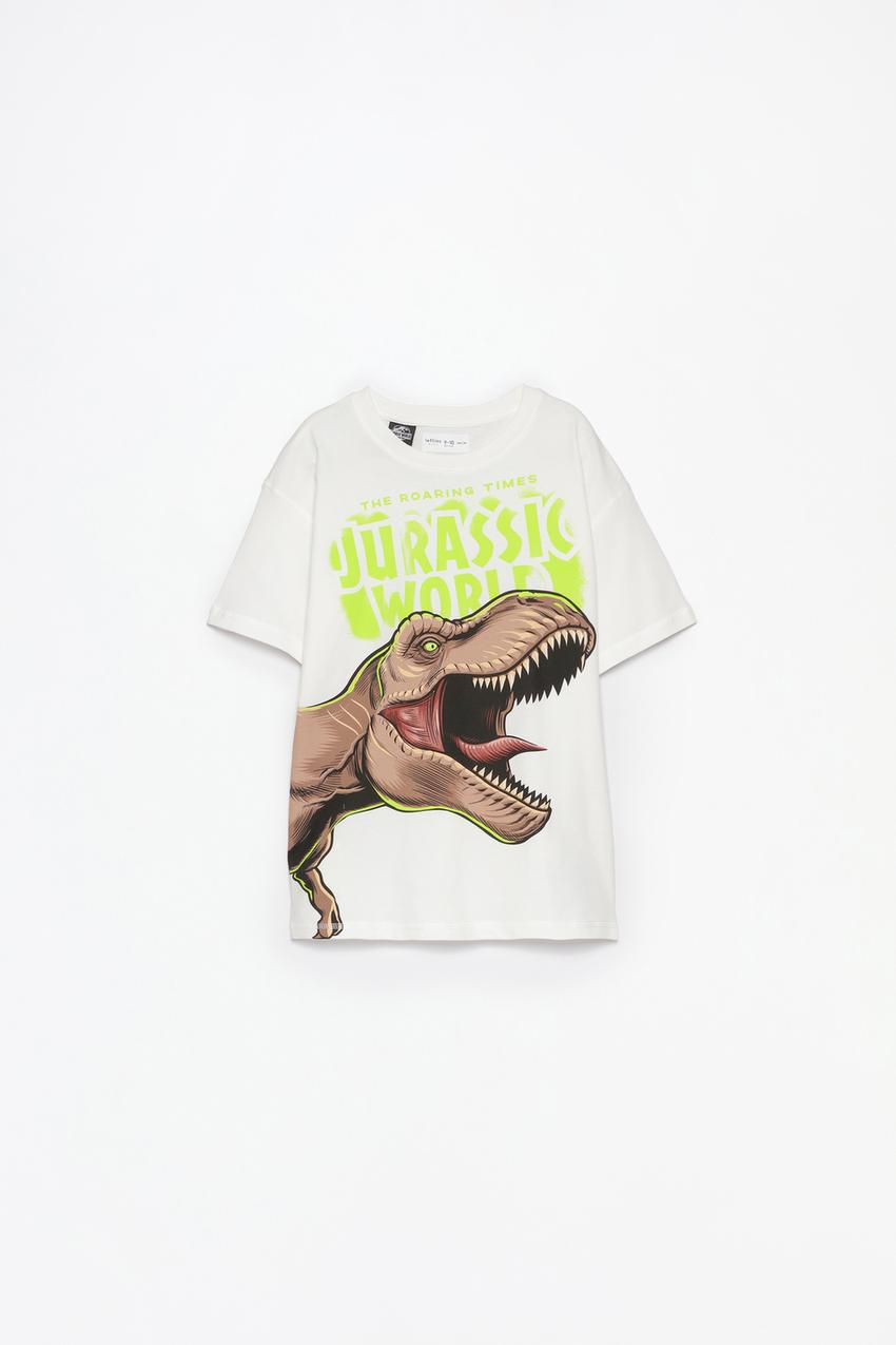 T Rex Playera De Jurassic World Para Niño Playera T-Rex Jurassic