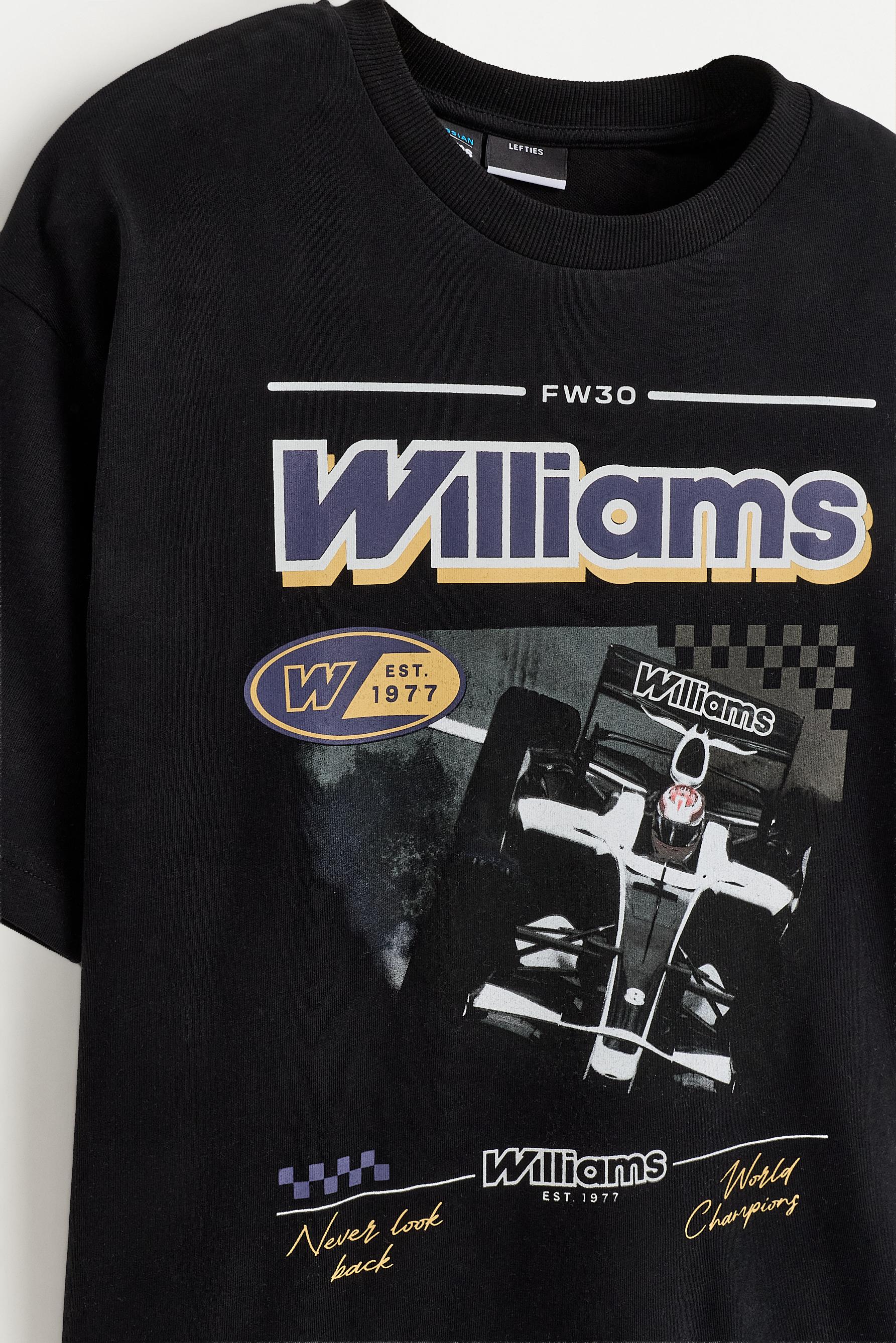 ©2026 Williams T-shirt — BLACK