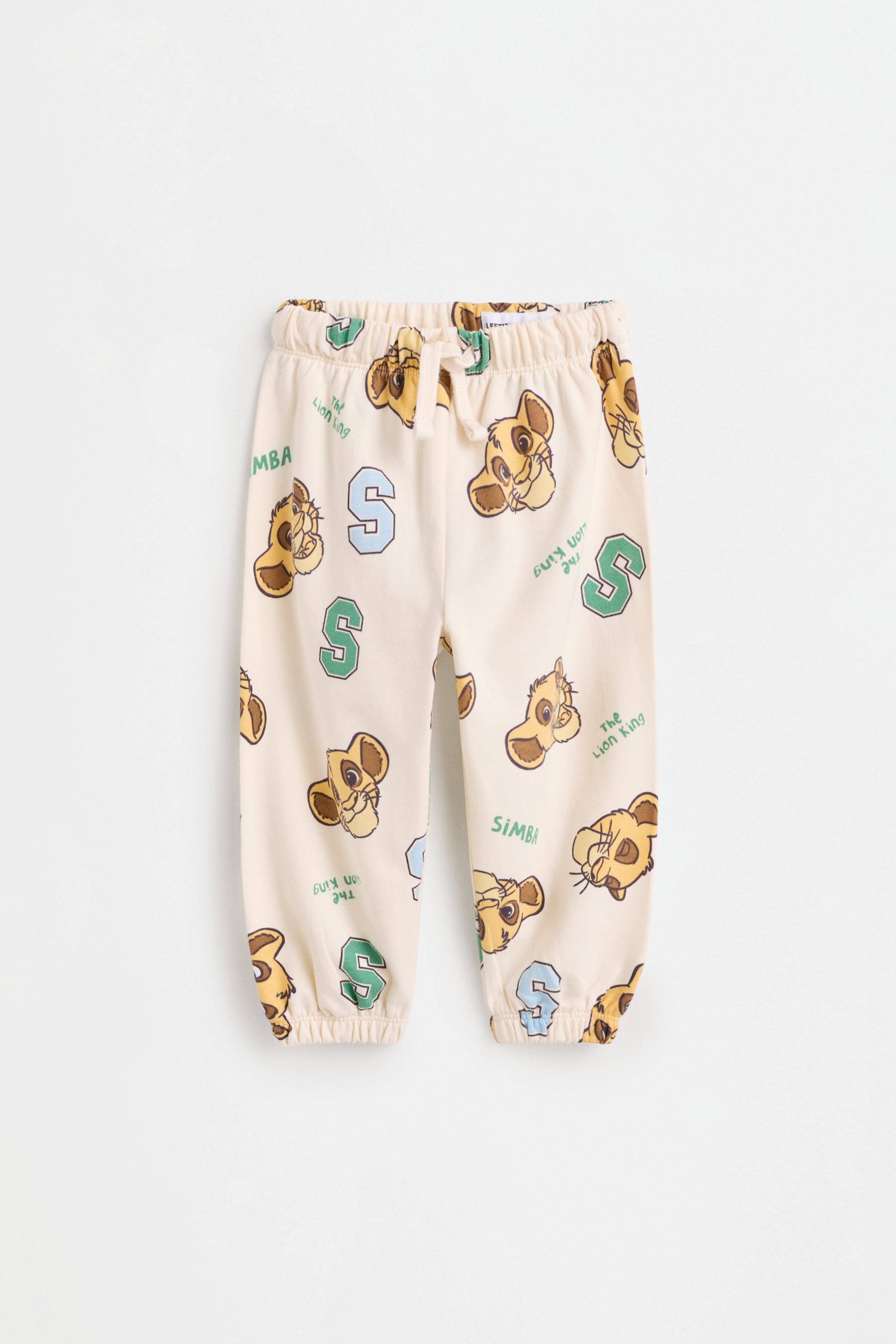 Simba ©Disney plush sweatshirt and trousers set — ECRU