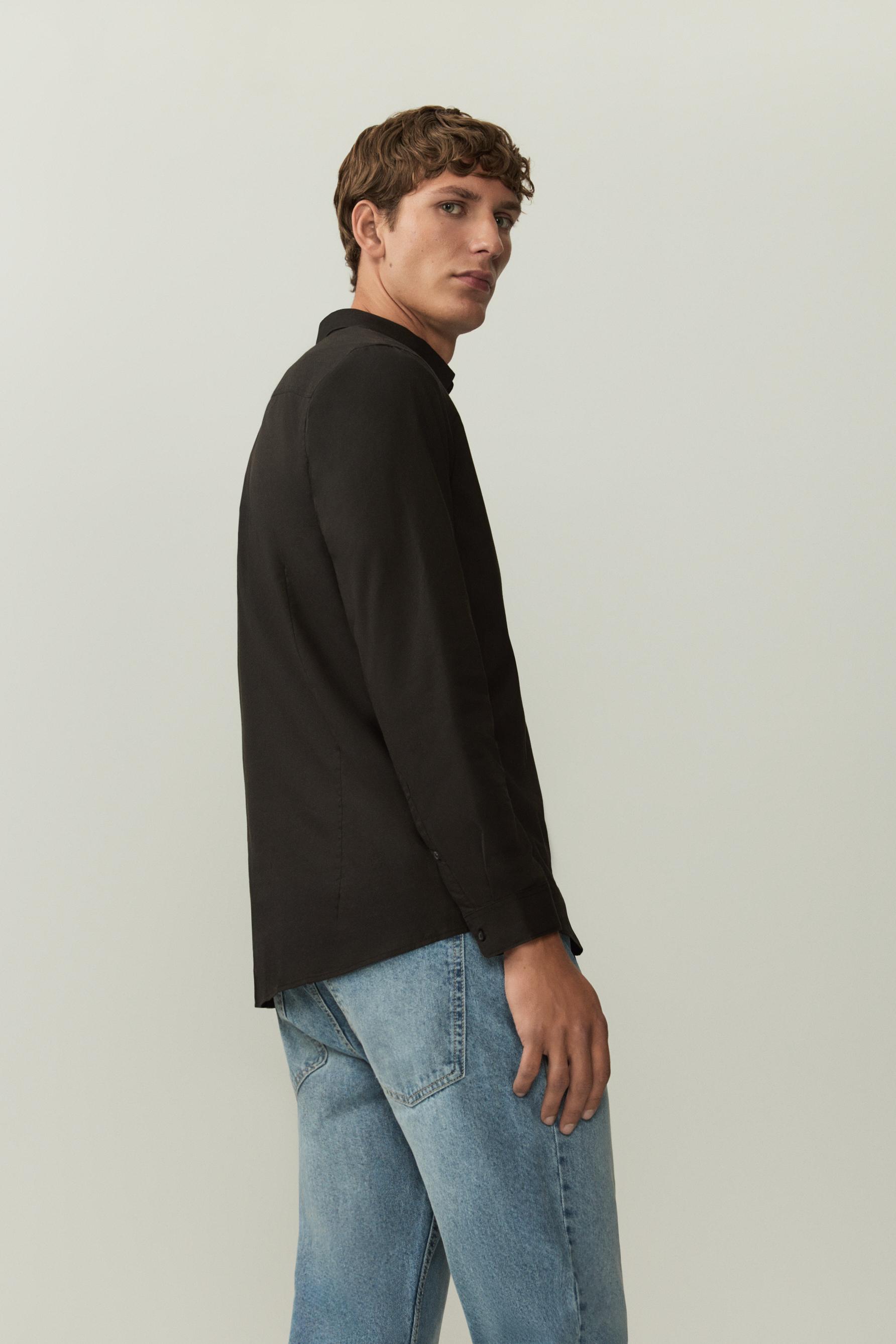 Basic shirt — BLACK