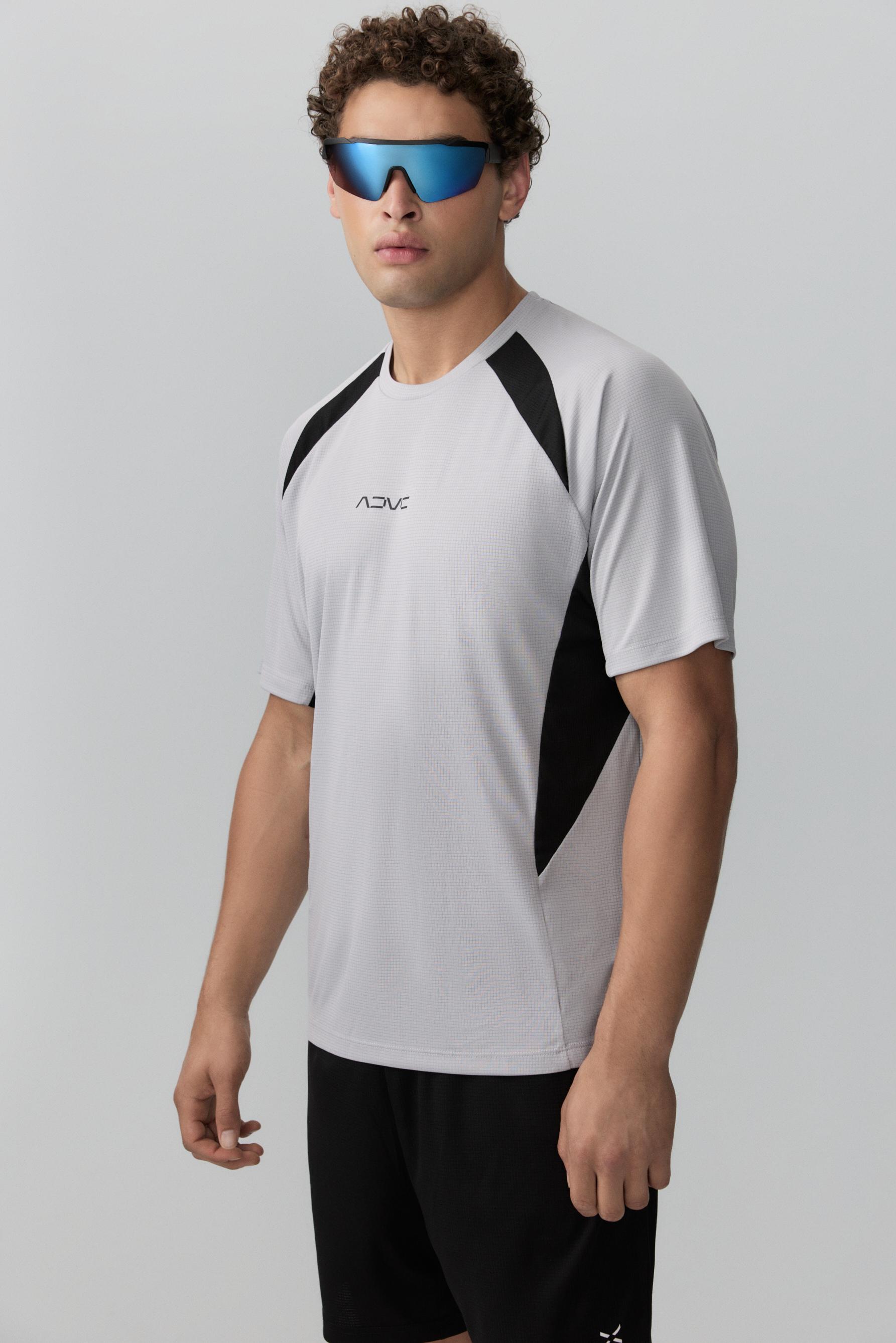 Camiseta deportiva color block