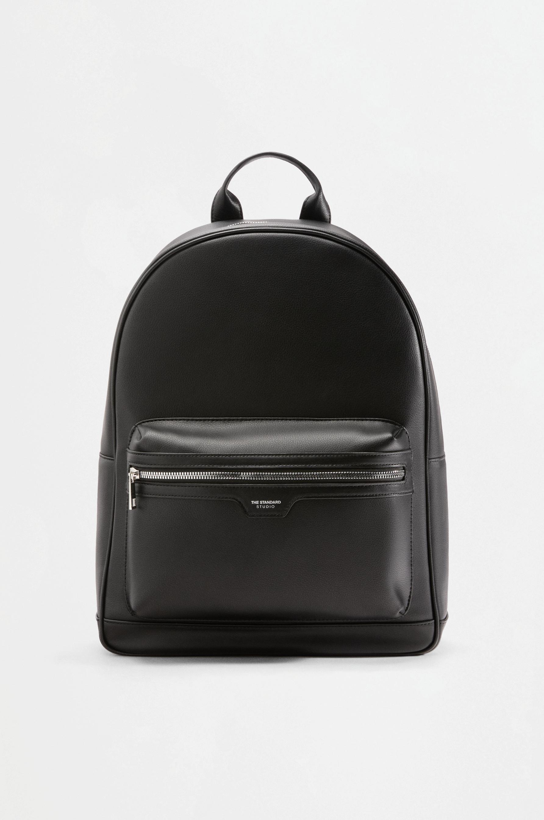 Logo backpack — BLACK