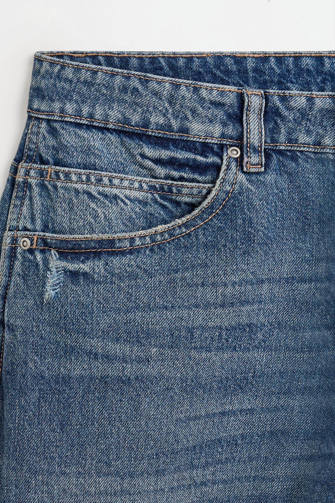 Distressed baggy jeans — PASTEL BLUE
