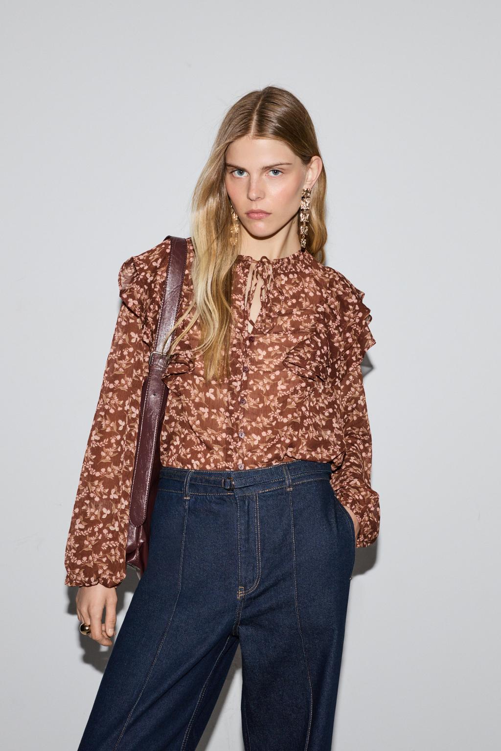 Ruffled shirt