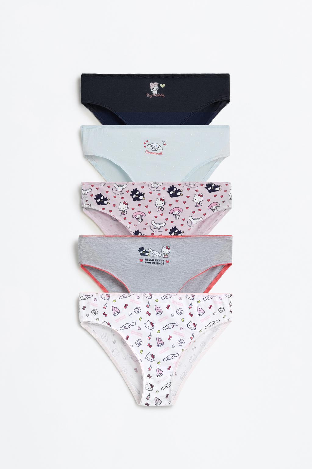 Pack of 5 Hello Kitty ©SANRIO briefs