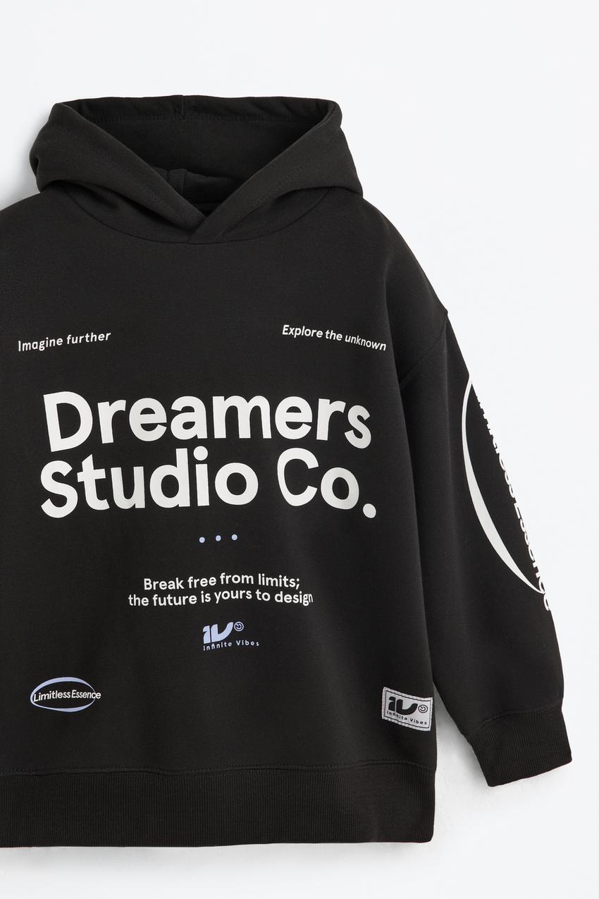 Felpa stampata con cappuccio Zaini BORSE Donna Lefties Italia