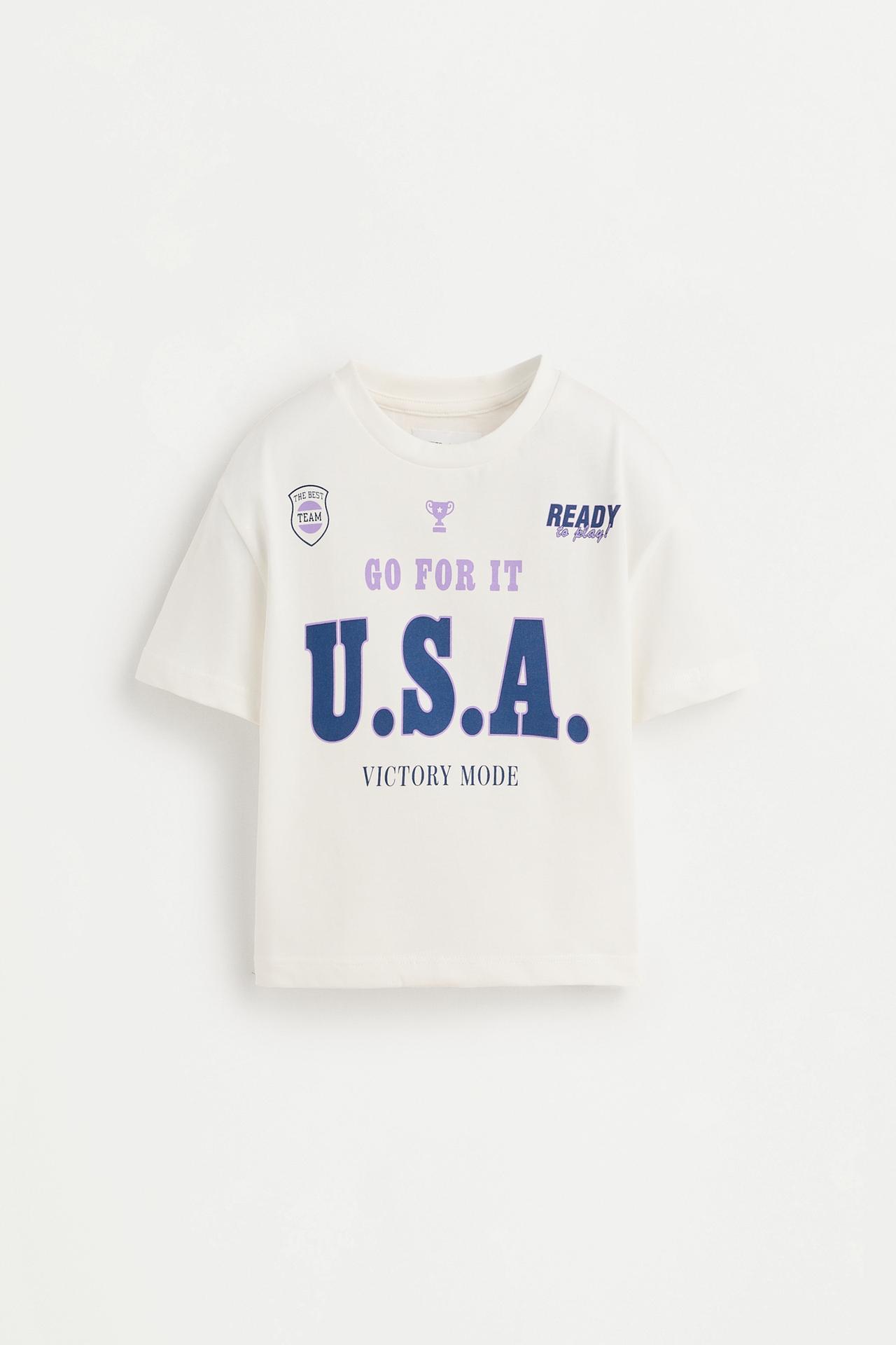 Printed T-shirt — OFF WHITE