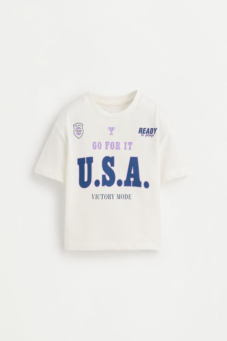 Printed T-shirt — OFF WHITE