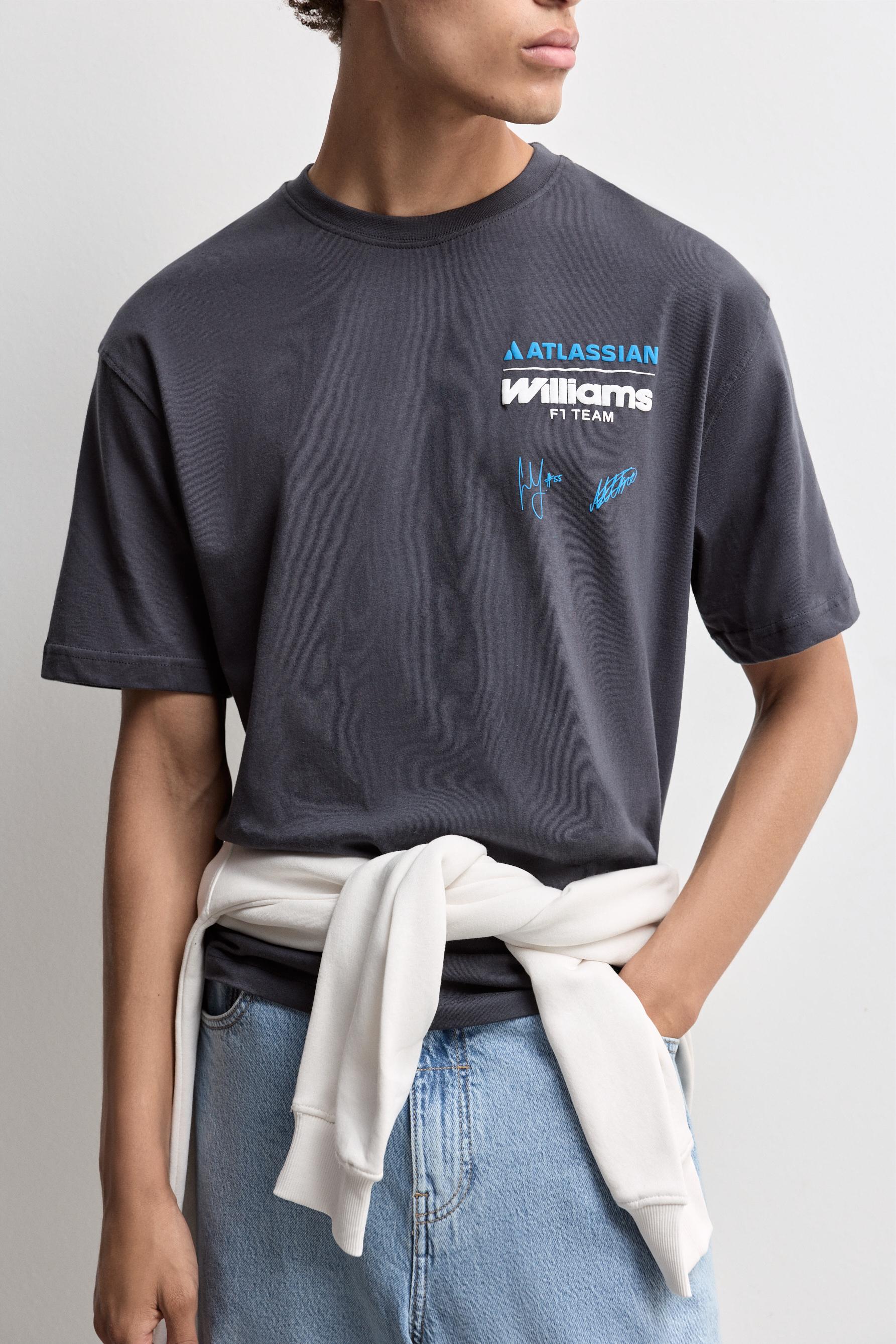 ©2026 Williams Printed T-shirt — NAVY