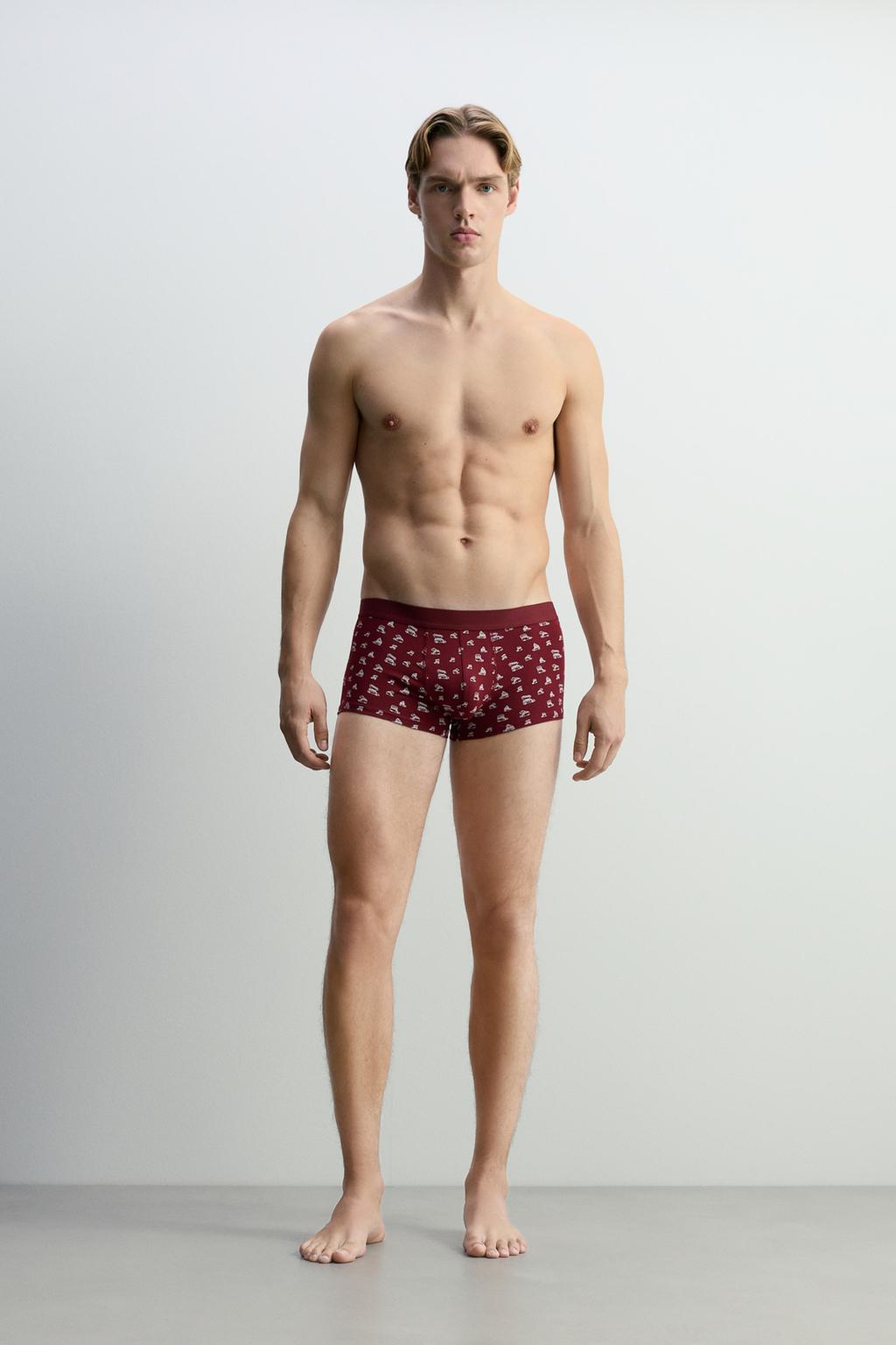 Pack 5 boxeri cu imprimeuri alimentare