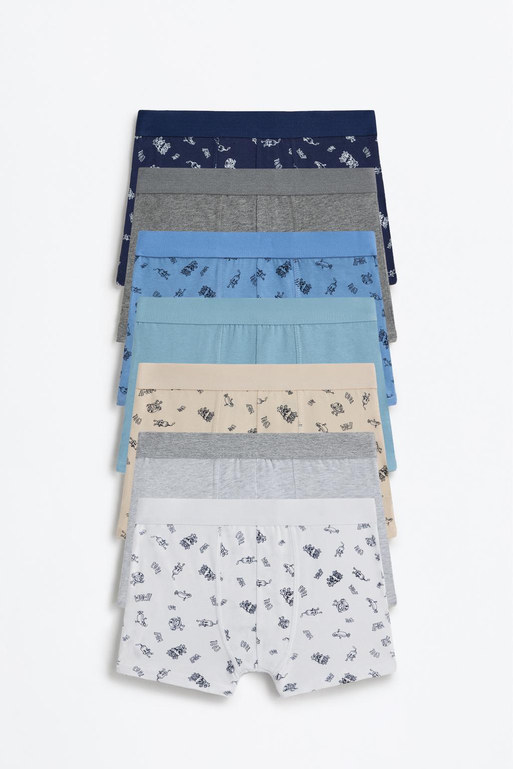 Pack of 7 fast food boxer briefs