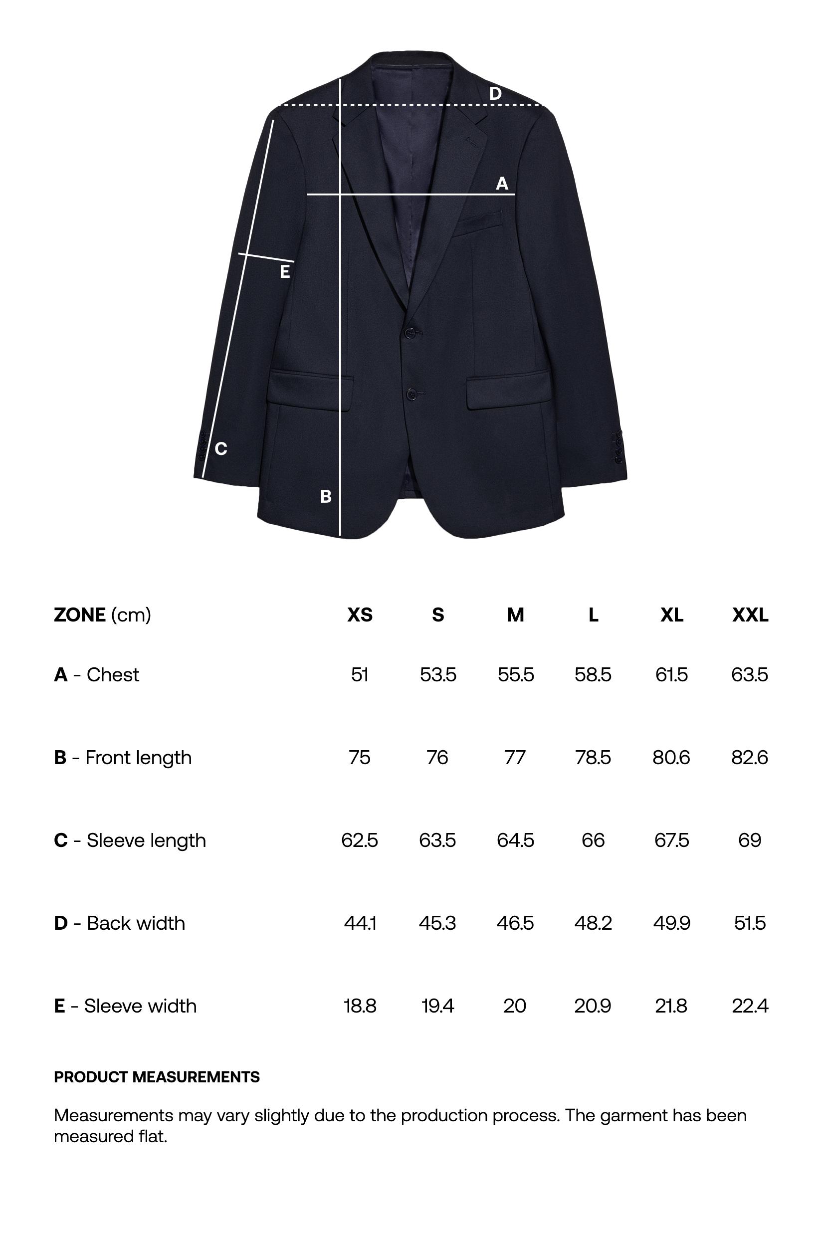 Suit blazer — NAVY