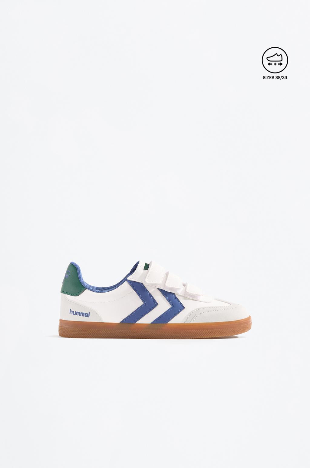 Papuci sport Hummel cu talpă caramel
