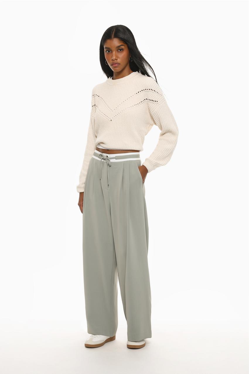 Pantalon Ancho Pantalones Para Adolescentes Mujer Pantalones Ropa