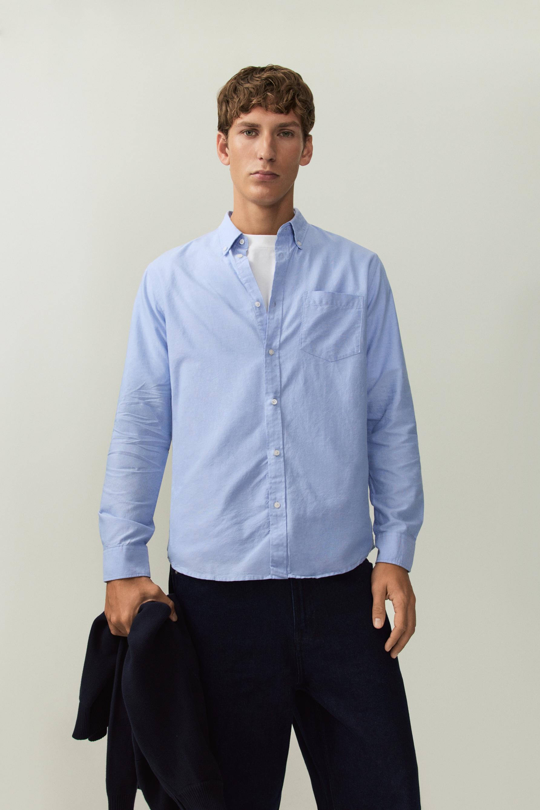 Oxford shirt — PALE BLUE