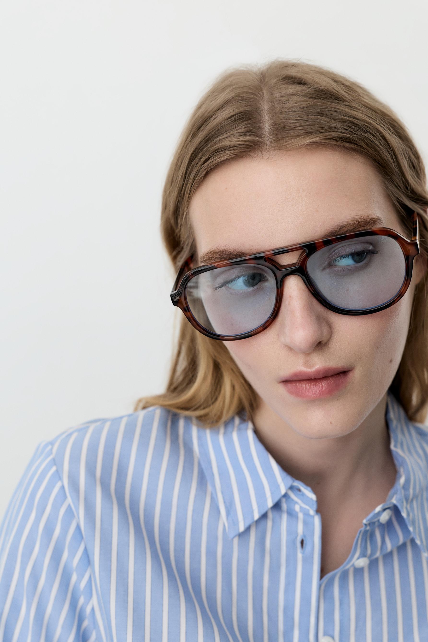 Basic poplin shirt — MEDIUM BLUE
